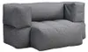 HOME DELUXE Outdoor Sitzsack HEAVEN - Anthrazit - 76 x 152 Produktbild-Vorschau 1