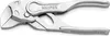 KNIPEX 86 04 100 Zangenschlüssel XS 100 mm verchromt Zange Produktbild-Vorschau 1