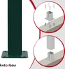 KOTARBAU® 4er Set Pfostenträger für Zaunpfosten 60x40 mm Produktbild-Vorschau 6