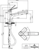Villeroy & Boch 92810006 Küchenarmatur Junis Shower Produktbild-Vorschau 2