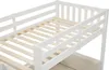 Hochbett 90 x 190 cm mit Schlafsofa - Kiefernholz und MDF - Produktbild-Vorschau 3