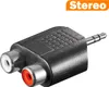Goobay Cinch-Adapter. AUX-Buchse 3,5 mm Stecker auf 2 Produktbild-Vorschau 2