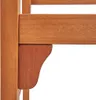 vidaXL Banc de jardin pliable 120 cm en bois massif Voir les images du produit 8