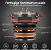 Topfsets 8-tlg Kochtopf Set Induktions mit Produktbild-Vorschau 6