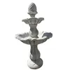 Schöner Springbrunnen mit Zapfen, für den Garten, Balkon Produktbild-Vorschau 1