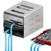 deleyCON 3x 50cm SATA III Kabel im Set S-ATA 3 Datenkabel - Produktbild-Vorschau 5