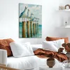 Muralo Leinwandbild Canvas Bemalte MÖWEN Meer Aquarell Br. Produktbild-Vorschau 12