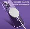 Magnetische Clear Hülle für iPhone 15 Pro Max Galvanisierte Produktbild-Vorschau 4
