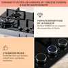 Klarstein Plaque de Cuisson Gaz 4 Feux, Table de Cuisson à Voir les images du produit 4