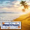 Privatstrand Metallschild mit maritimem Motiv Produktbild-Vorschau 5