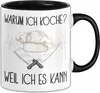 Koch Tasse Geschenk Bester Koch Sprüche Warum Ich Koche Produktbild-Vorschau 1
