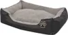 vidaXL Lit pour chien avec coussin rembourré taille M Noir Voir les images du produit 1