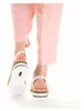 Rieker Damen Keilsandalette beige-gold, Damen:40 EU Produktbild-Vorschau 12