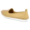 Andrea Conti Damen Mokassin Leder Slipper Ballerina Produktbild-Vorschau 3