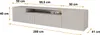 ALTDECOR TV-Schrank NOA-2-W mit Gefrästen Fronten 200x40x41 Produktbild-Vorschau 4