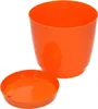 Blumentopf Coubi Rund mit Schale Creme 10 cm Produktbild-Vorschau 3