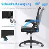 Bürostuhl – Naspaluro ergonomischer Sitz – Sessel mit 90° Produktbild-Vorschau 3