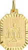 V Anhänger Sternzeichen Waage 333/- Gelbgold Produktbild-Vorschau 1