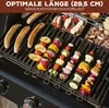 bremermann Grillspieße 12er Set aus Edelstahl ca. 29,5 cm - Produktbild-Vorschau 5
