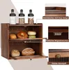 GUUSII HOME Brotkasten XL Zirbenholz Brotbox 2 Etagen Produktbild-Vorschau 2
