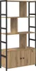 vidaXL Artisan dubová knihovna 80 x 30 x 155,5 cm materiál Náhled obrázku produktu 1
