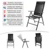 BigDean 2 x Gartenstühle 120 kg belastbar Balkonstühle Produktbild-Vorschau 2
