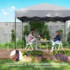 Outsunny Pavillon ca.3x3m, wasserabweisend Stabil Produktbild-Vorschau 5