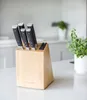 KitchenAid Messerblock Gourmet Birke-Edelstahl 6-tlg - Produktbild-Vorschau 3