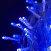 A close-up view of a string of blue LED lights against a dark blue background. Náhled obrázku produktu
