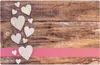 Set di 4 tovagliette lavabili con cuori in stile country Anteprima dell’immagine prodotto 2