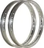 2x Ruota cromata 1,50x17 pollici (36 fori) universale per Anteprima dell’immagine prodotto 1