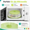 Mikrowellen Abdeckhaube 26 cm, Farbe:Grün Produktbild-Vorschau 4
