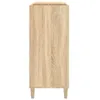 Mobile Porta Dischi Rovere Sonoma 84,5x38x89 Legno Anteprima dell’immagine prodotto 5