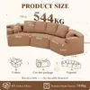 COMHOMA Sofa, modulares Schlafsofa, Polstersofa, 3-Sitzer Produktbild-Vorschau 2