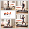 4-in-1 Laufband klappbar, 1–12 km/h, 12% Steigung,  120 kg Produktbild-Vorschau 4