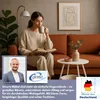 Couchtisch KOSI Weiß aus Metall Ø 45 x 45 cm mit Produktbild-Vorschau 7