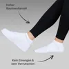 Sneakersocken ohne Naht Uni Kurzsocken Baumwolle Herren Produktbild-Vorschau 2