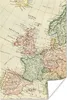 MuchoWow® Poster Weltkarte - Vintage - Europa 120x180 cm - Produktbild-Vorschau 1