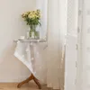 Vorhang Voile Weiß Boho mit Pompom Halbtransparent Vorhänge Produktbild-Vorschau 7