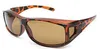 GKA Überzieh Sonnenbrille für Brillenträger braun Fit Over Produktbild-Vorschau 5