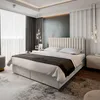 masseno Boxspringbett 140x200 cm Bonell Matratze Topper Produktbild-Vorschau 1