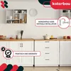 KOTARBAU® Set di 6 maniglie per mobili nero 148 mm maniglie Anteprima dell’immagine prodotto 4