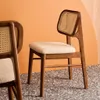 sweeek - 2er-Set Vintage-Stühle aus Heveaholz mit Produktbild-Vorschau 5