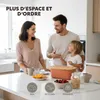 bremermann boîte à pain avec couvercle en bambou, planche à Voir les images du produit 2