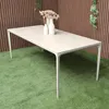 Gartentisch Vienna Warmweiß 200 cm Dining Esstisch – 8200W Produktbild-Vorschau 2