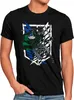 A.N.T. Flying Fight Herren T-Shirt attack anime japan manga Produktbild-Vorschau 5