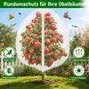 2er Set Vogelschutznetz Garten 245x245 cm, Produktbild-Vorschau 6