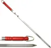 4X Extra Lange Edelstahl Grillspiesse 80cm lang - 2cm breit Produktbild-Vorschau 1