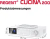 Ferguson CUCINA 200 Bluetooth Küchenradio weiß Produktbild-Vorschau 2