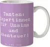 Mr. & Mrs. Panda Tasse Spruch Tante Abenteuer - Produktbild-Vorschau 1
